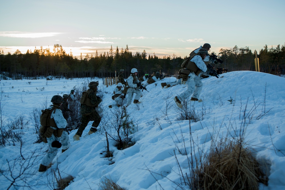 India Company, 3/2 Live Fire in Norway