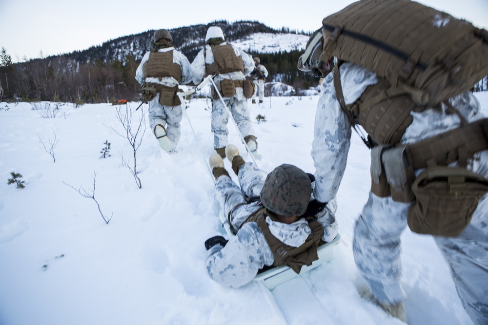 India Company, 3/2 Live Fire in Norway