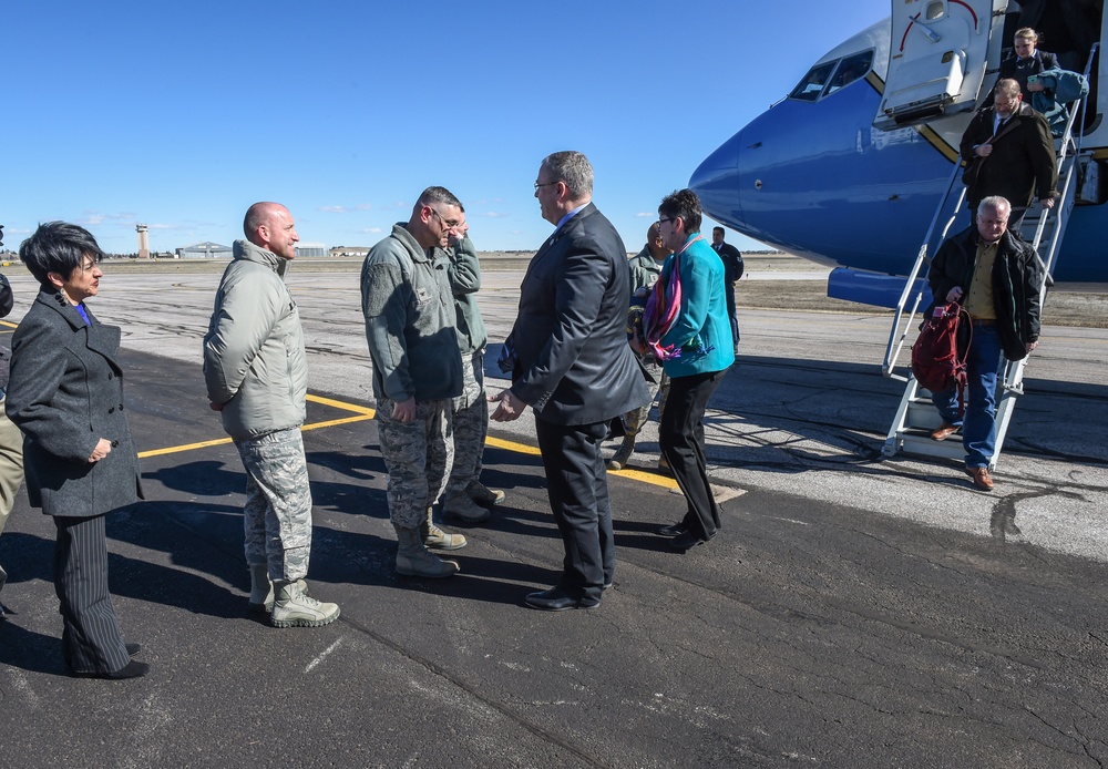 DSD arrives at F. E. Warren Air Force Base