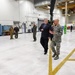 DSD tours a helicopter facility at F. E. Warren Air Force Base