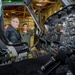 DSD tours a helicopter facility at F. E. Warren Air Force Base