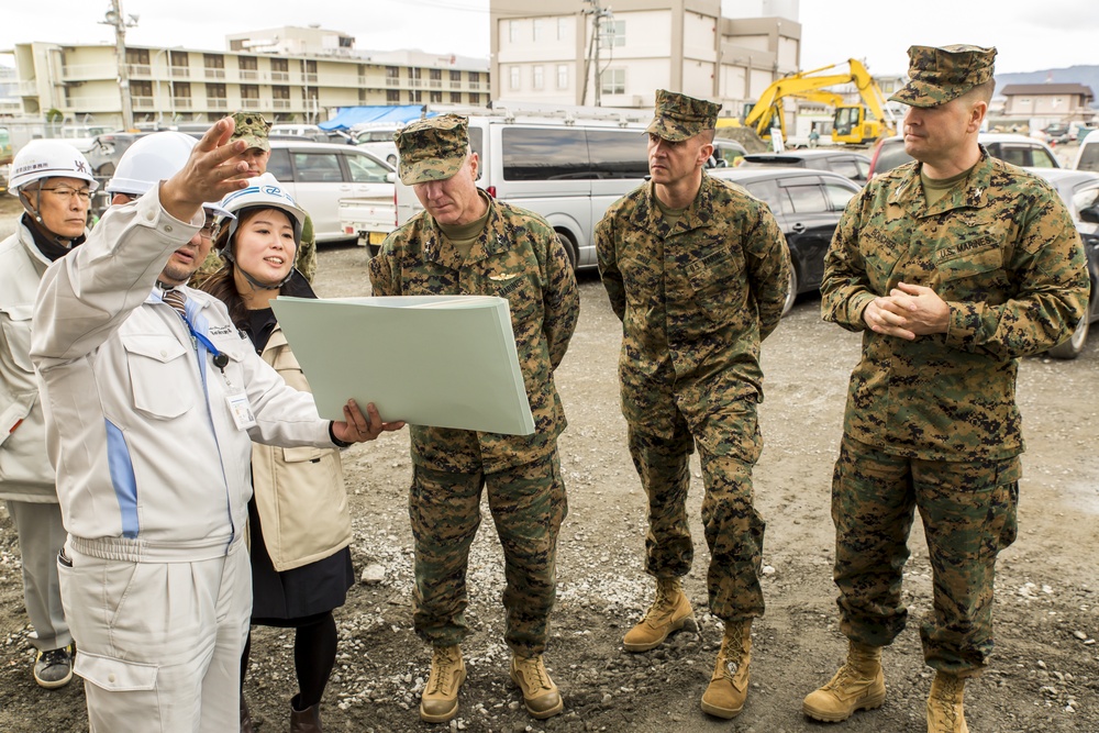 MCICOM CG visits MCAS Iwakuni