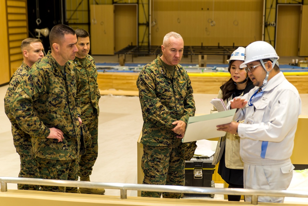 MCICOM CG visits MCAS Iwakuni