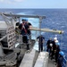 Missile upload evolution aboard USS Boxer