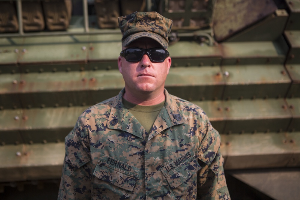 Faces of the MEU: Gunny Fernald