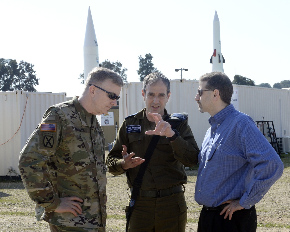 US, Israeli officials visit Juniper Cobra 2016
