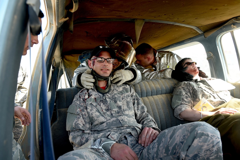 386th AEW and coalition forces first responders build skills, partnerships