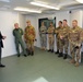 Brig. Gen. Michele Risi, Multinational Land Force 'Julia' Alpine Brigade Commander, tours Regional Training Support Division South, Caserma Ederle,  Vicenza, Italy