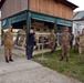Brig. Gen. Michele Risi, Multinational Land Force 'Julia' Alpine Brigade Commander, tours Regional Training Support Division South, Caserma Ederle,  Vicenza, Italy