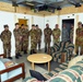 Brig. Gen. Michele Risi, Multinational Land Force 'Julia' Alpine Brigade Commander, tours Regional Training Support Division South, Caserma Ederle,  Vicenza, Italy