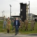 Brig. Gen. Michele Risi, Multinational Land Force “Julia” Alpine Brigade Commander tours Regional Training Support Division South, Caserma Ederle,  Vicenza, Italy.