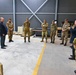Brig. Gen. Michele Risi, Multinational Land Force 'Julia' Alpine Brigade Commander, tours Regional Training Support Division South, Caserma Ederle,  Vicenza, Italy