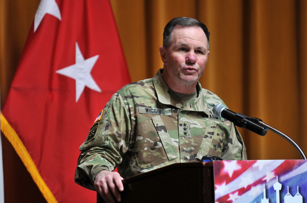 Lt. Gen. Wiggins talks Military City USA to regional chamber