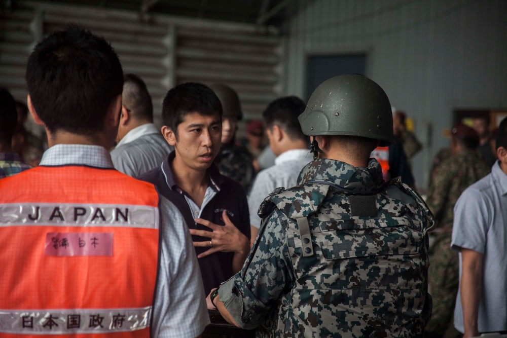 Non-combatant Evacuation Operation demonstration during Cobra Gold 16