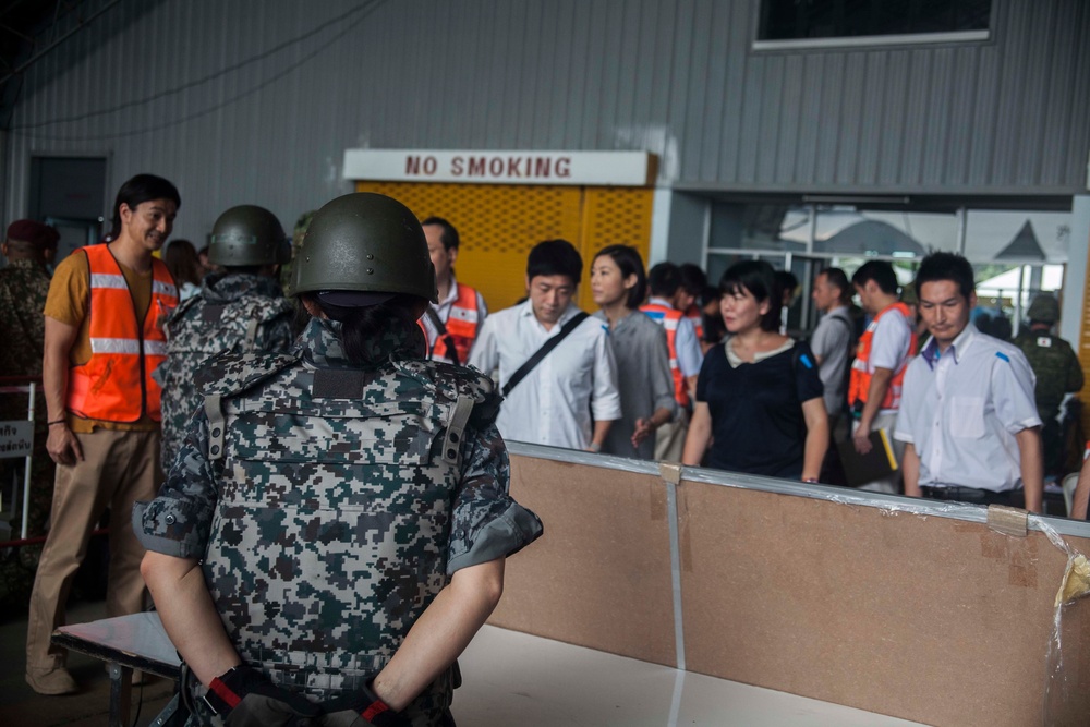 Non-combatant Evacuation Operation demonstration during Cobra Gold 16