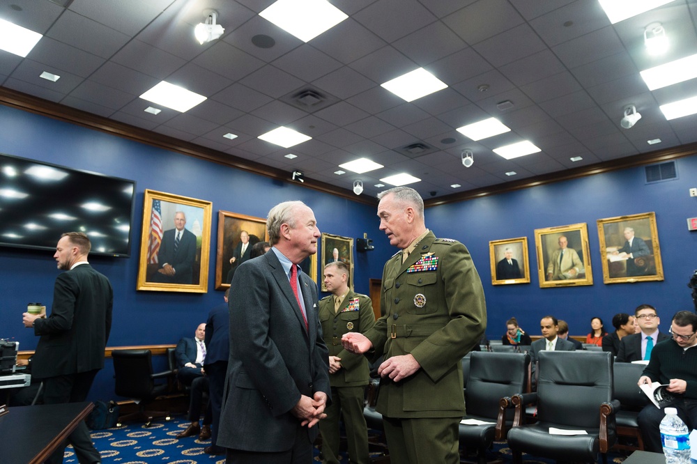 SECDEF, CJCS appear before House Appropriations Committee