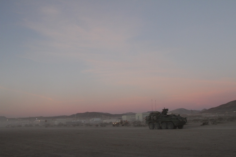 Brave Rifles prepare for convoy