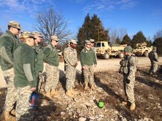 1st Squadron, 32nd Cavalry Soldiers introduce future leaders to squadron operations