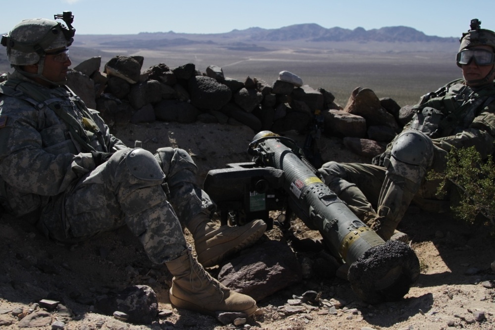 Brave Rifles train at NTC