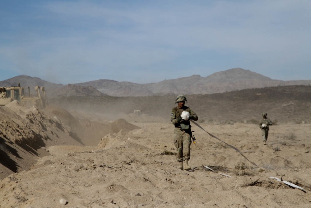 Soldiers train at NTC