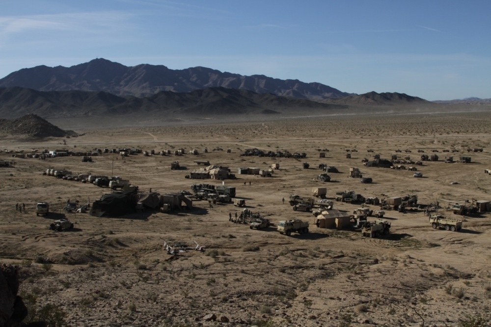 Regimental Support Squadron trains