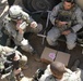 Soldiers play cards