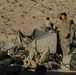 Soldiers rest in a Personnel Holding Area