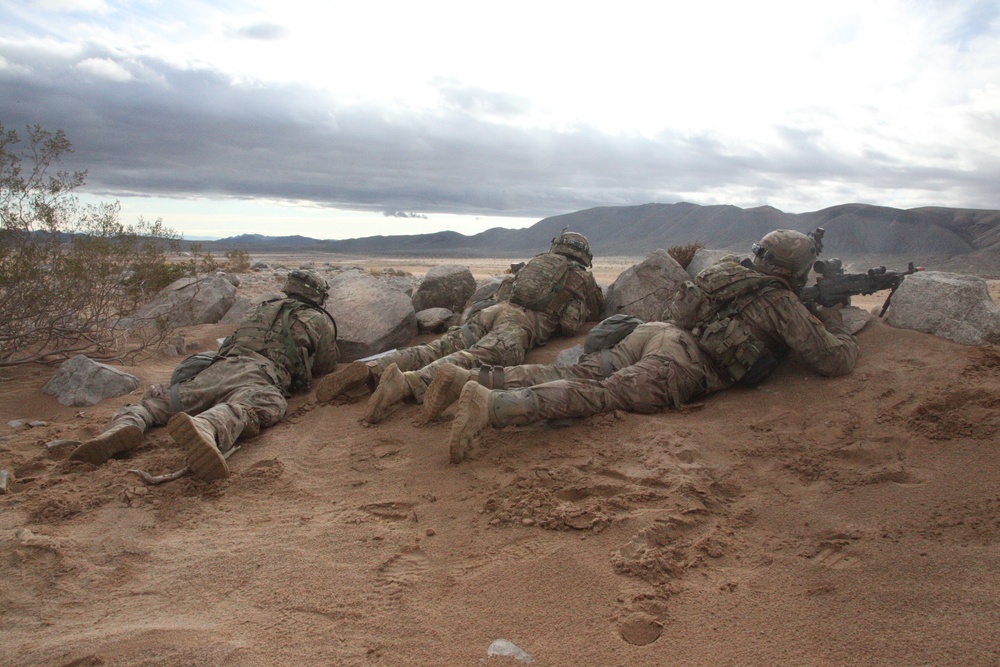 3rd Cavalry Division trains at NTC