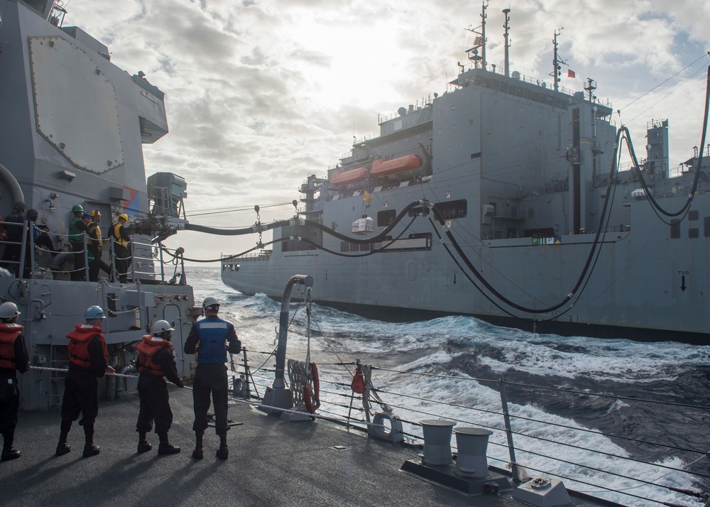 USS William P. Lawrence operations