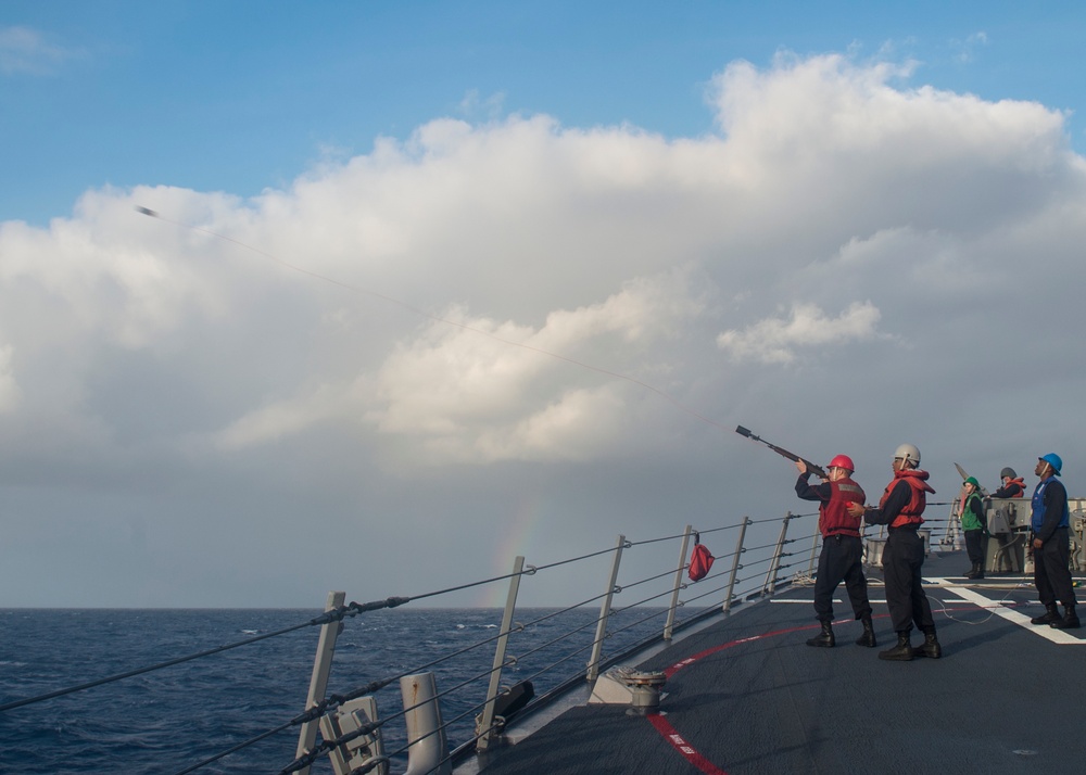 USS William P. Lawrence operations