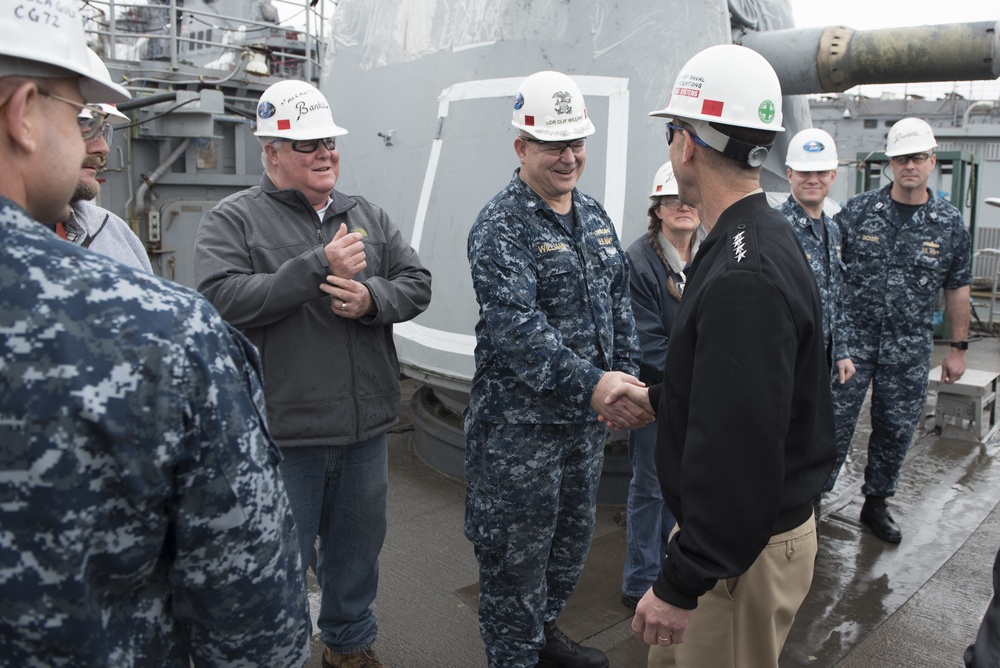 USS Vella Gulf operations