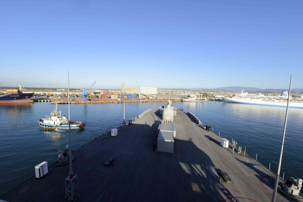 USS Mount Whitney operations