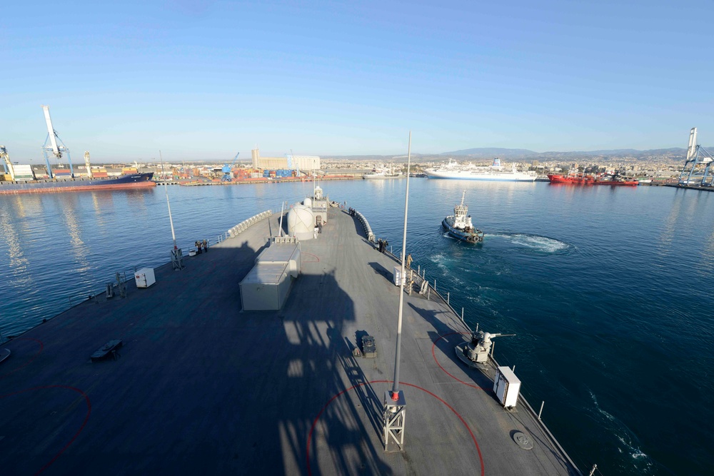 USS Mount Whitney operations