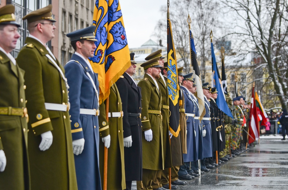 Iron Troop partakes in Estonian Independence Day parade