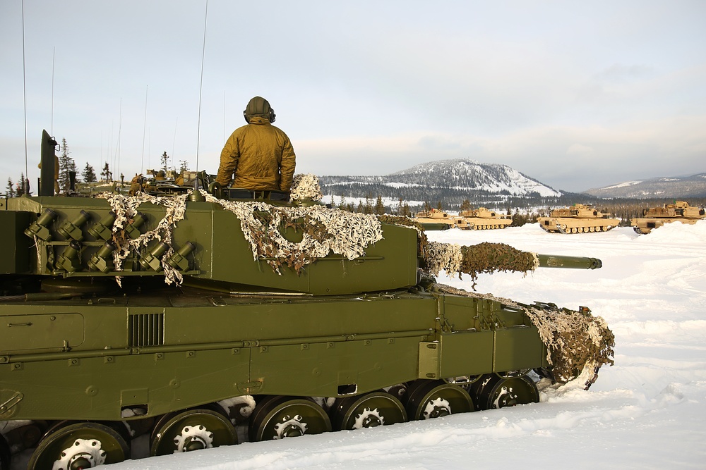 Preparing for Tank Live Fire in Norway