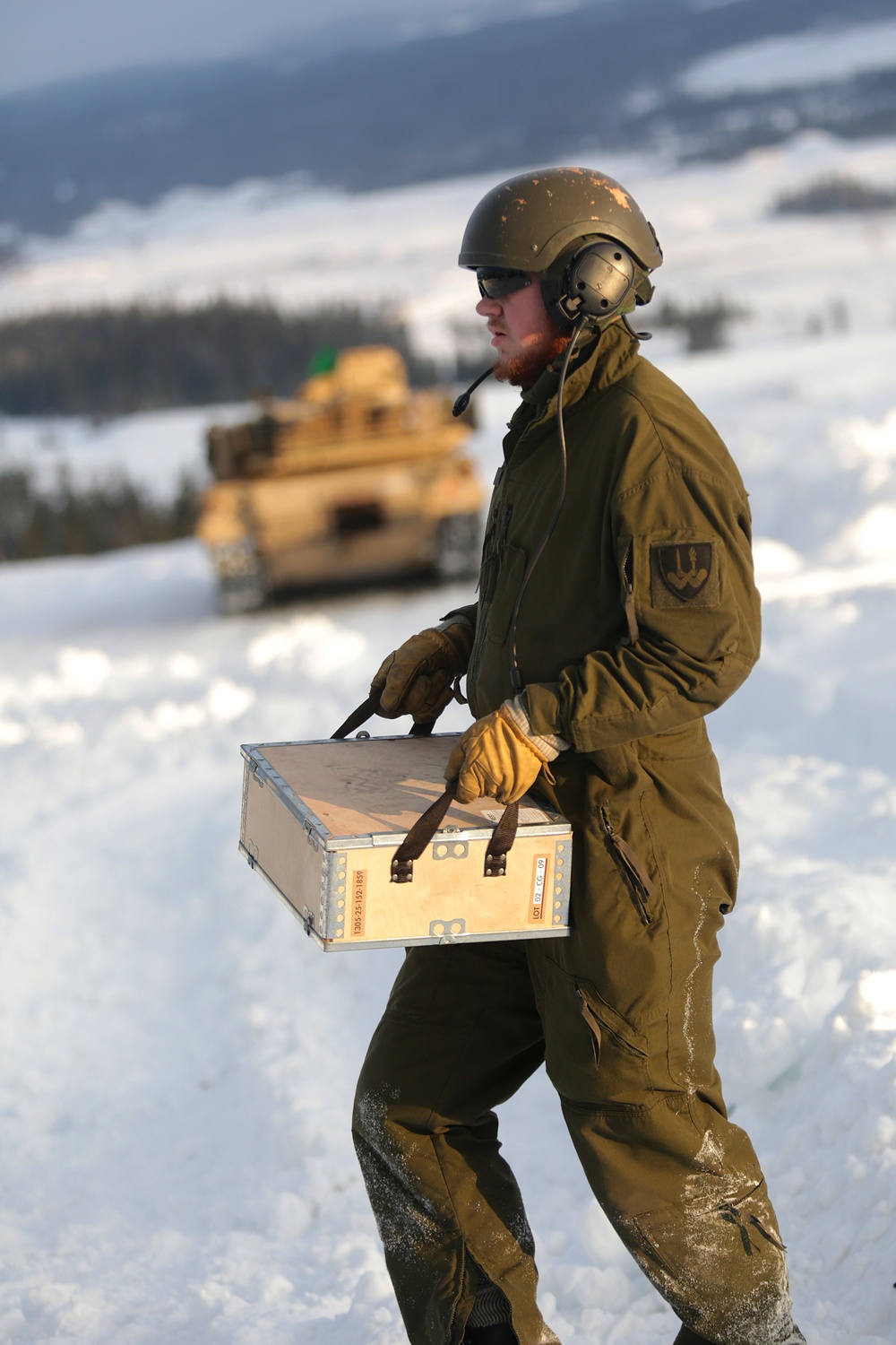 Preparing for Tank Live Fire in Norway