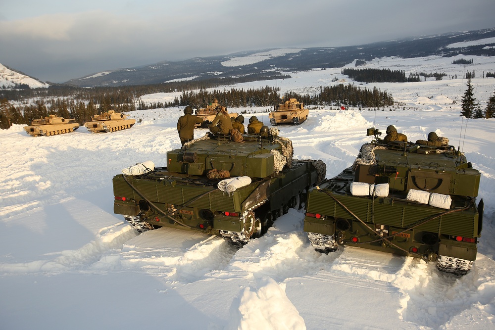 Main Battle Tank Partnership on Norwegian Range