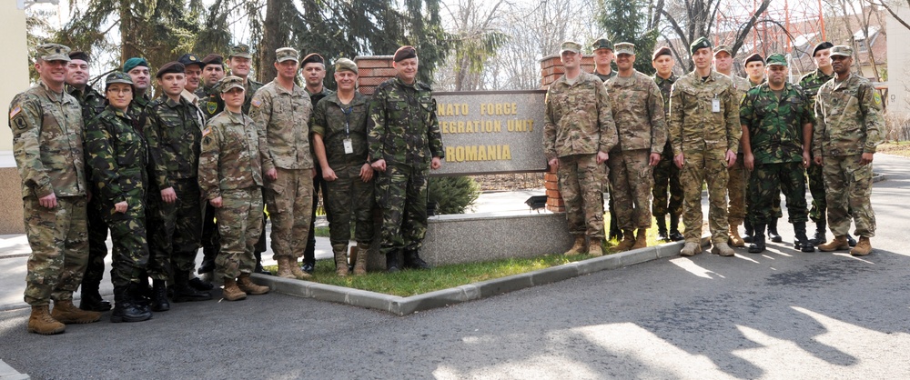 4th ID strengthes ties with Romanian NFIU