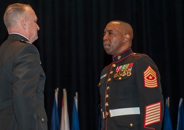 Wounded Warrior Regiment Relief and Appointment Ceremony and Retirement Ceremony for Sgt. Maj. Michael T. Mack