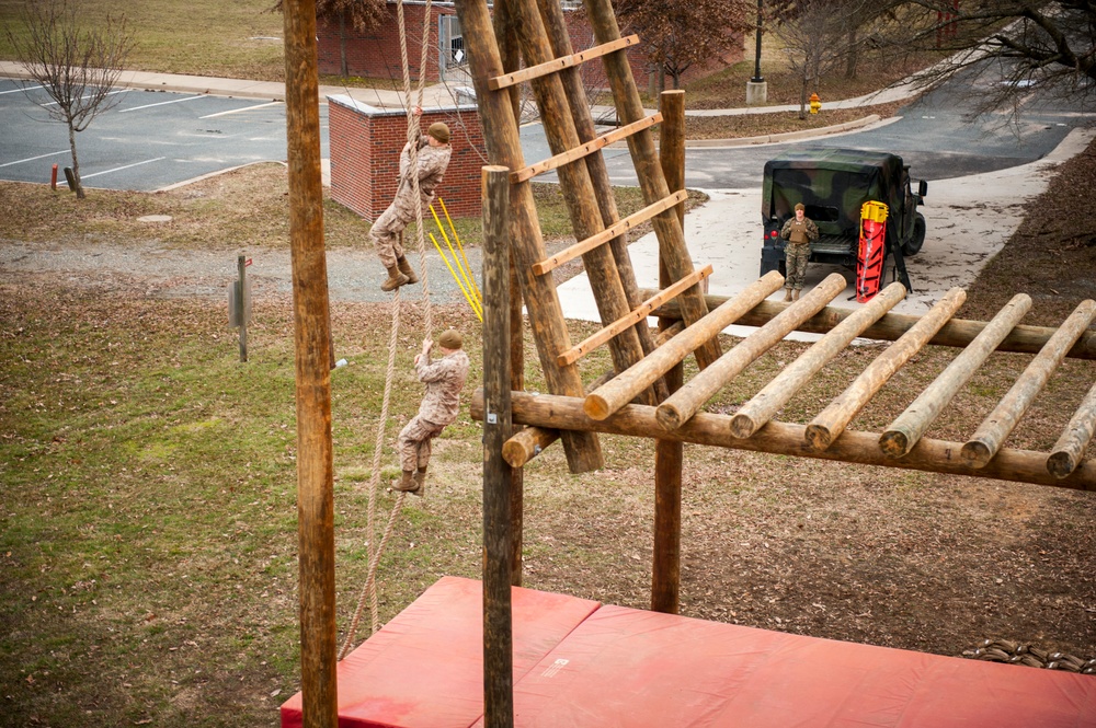 Charlie Company Confidence Course &amp; Tarzan Course