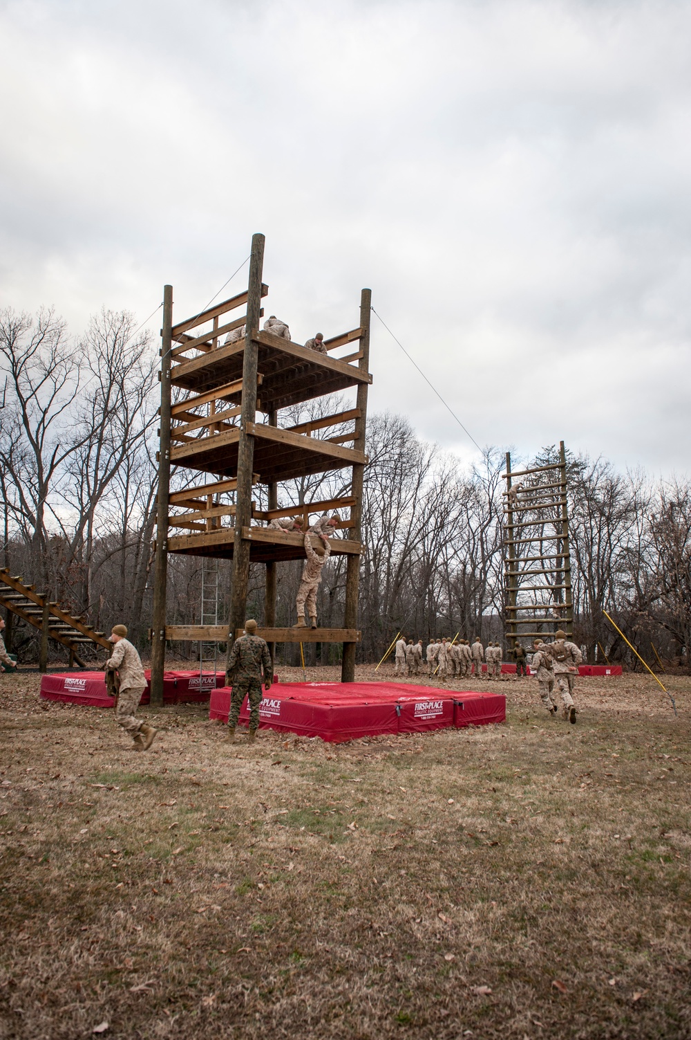 Charlie Company Confidence Course &amp; Tarzan Course