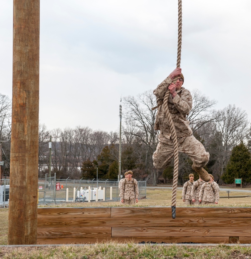 Charlie Company Confidence Course &amp; Tarzan Course