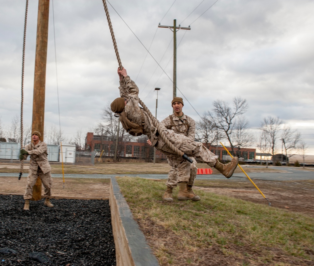 Charlie Company Confidence Course &amp; Tarzan Course