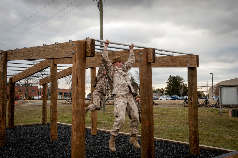 Charlie Company Confidence Course &amp; Tarzan Course