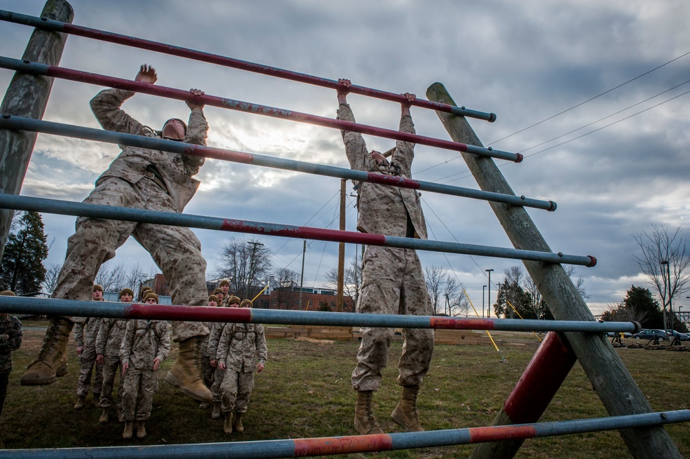 Charlie Company Confidence Course &amp; Tarzan Course