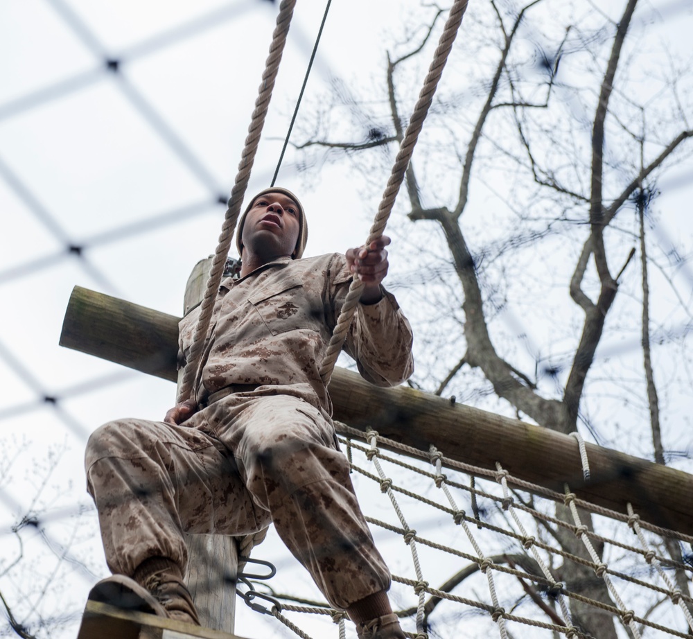 Charlie Company Confidence Course &amp; Tarzan Course