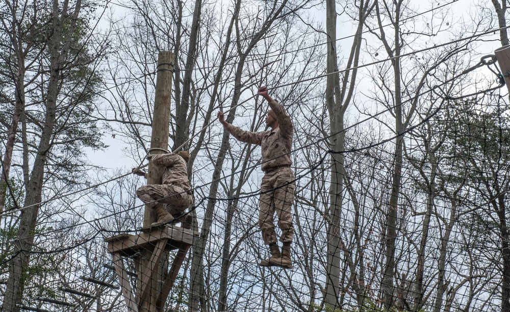 Charlie Company Confidence Course &amp; Tarzan Course