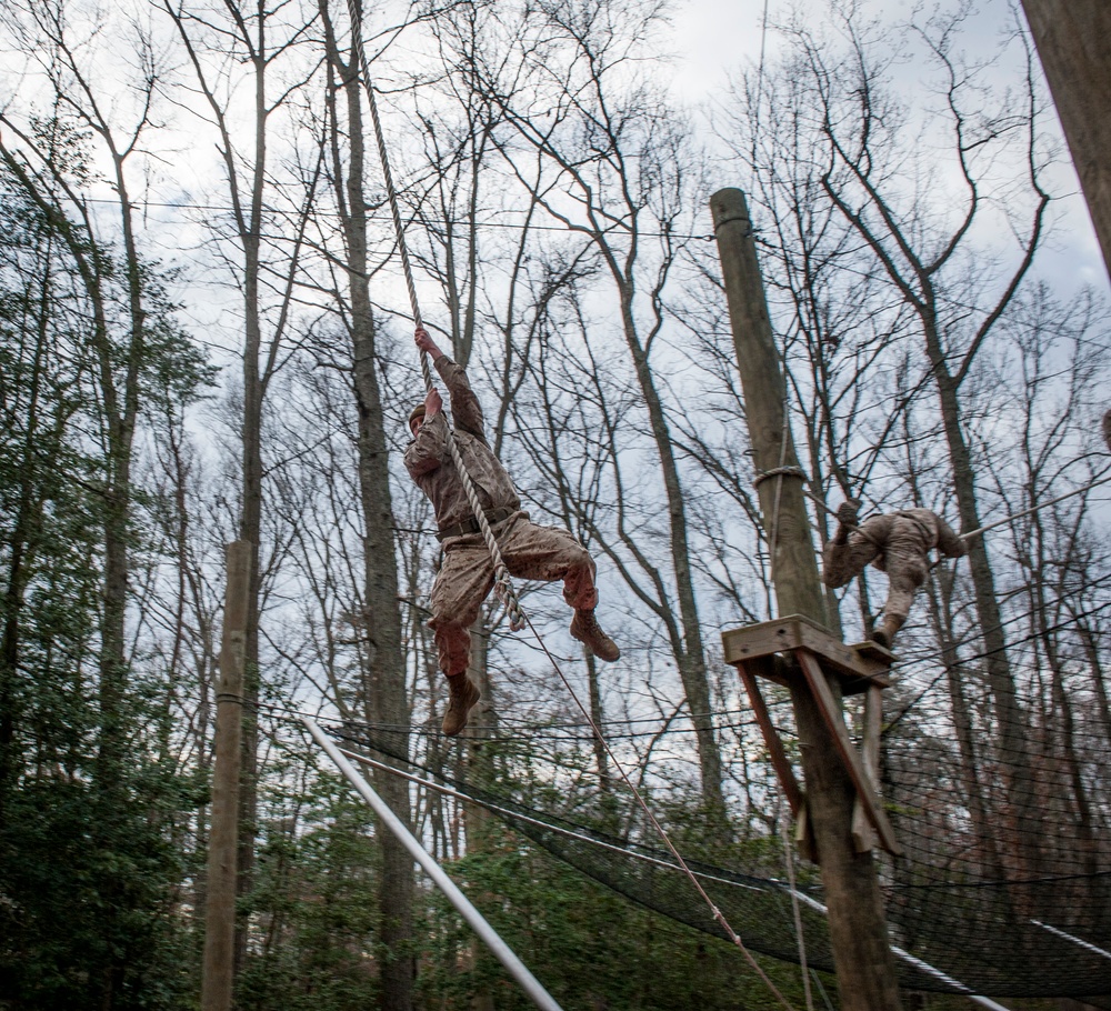 Charlie Company Confidence Course &amp; Tarzan Course