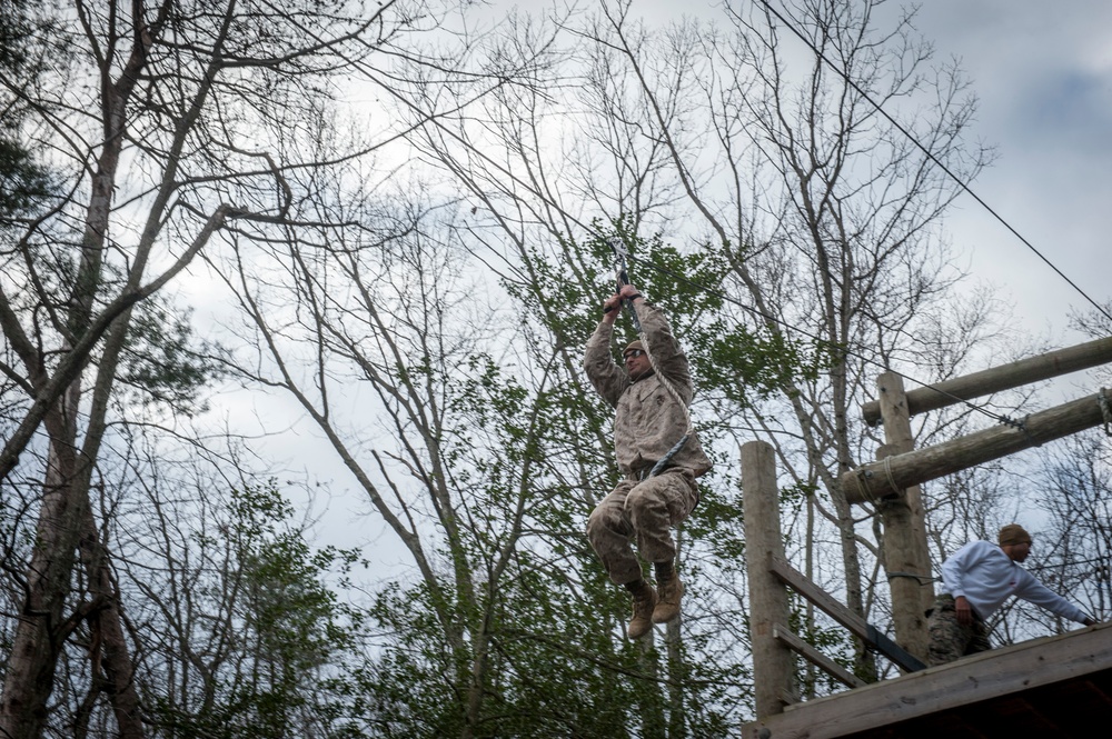 Charlie Company Confidence Course &amp; Tarzan Course