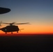 VMGR-252 soars through evening sky during aerial refuel training